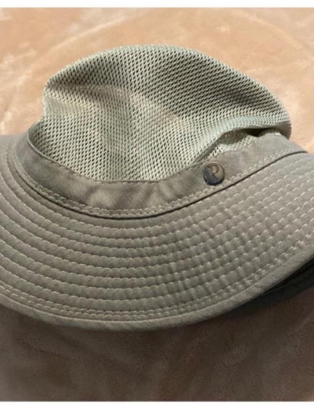 Pendleton Olive Mesh Brim Outdoor Hat